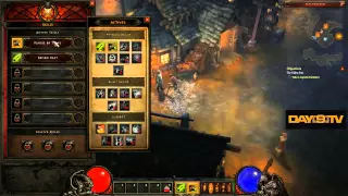 Diablo 3 Beta Witch Doctor Gameplay with Funny Commentary by Day[9] P1