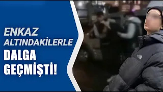 Enkaz Altındakilerle Dalga Geçmişti Yakalandı! İşte O Anlar...