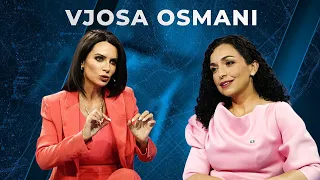 Presidentja e Kosovës Vjosa Osmani, përballë Grida Dumës në Top Story