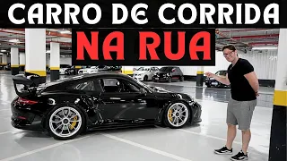 TENTEI USAR UM CARRO DE CORRIDA NAS NOSSAS RUAS - 911 GT3 RS 991.2