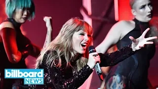 Taylor Swift Opens the 2018 AMAs With a Bang -- Performing 'I Did Something Bad' | Billboard News