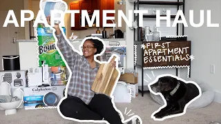 FIRST APARTMENT SHOPPING HAUL *essentials & more* TARGET, IKEA, HOMEGOODS, COSTCO