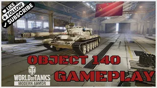 World of Tanks Console Russian Medium Tank OBJ.140 Gameplay (created by JBMNT_SVK_)