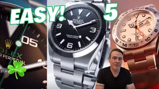 5 EASY & FASTEST | Rolex Stainless Steel Watch Models You Can Get From A Rolex AD #rolex #watches