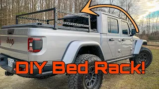 Building an Overland Bed Rack for my Jeep Gladiator!