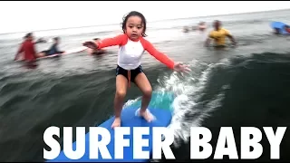 Basti the Surfer Baby of San Juan La Union