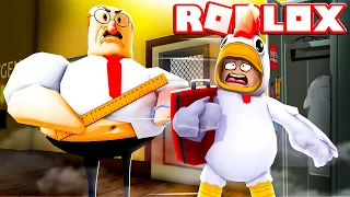 SCAPPIAMO DALLA SCUOLA PAUROSA DI ROBLOX!!