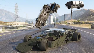 GTA 5 FAST & FURIOUS - FLIP CAR RAMPAGE - SUPER CINEMATIC PICTURE WITH SLOW MO ep.12