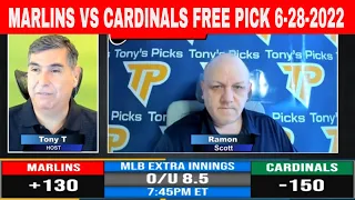 Miami Marlins vs St Louis Cardinals 6/28/2022 FREE MLB Picks and Predictions on MLB Betting Tips