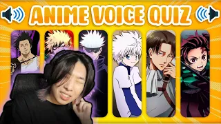 DATTE KIMI YOWAI MO! Guess The Anime Character Voice Challenge 🥵