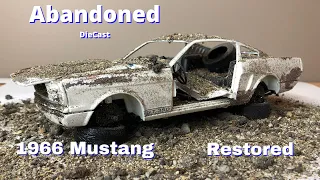 Abandoned Ford Mustang GT 350 Model Car Restoration