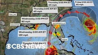 Idalia now a hurricane as it heads for Florida