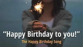 Happy Birthday Song - The Best Karaoke