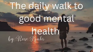 Once again I walk the path to good mental health