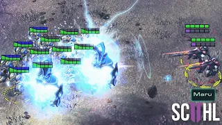 Maru's GHOST CONTROL - Starcraft 2: Maru vs. Trap