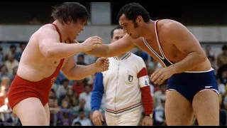 Кубок мира 1981 вольная борьба Толедо (125 кг) Сослан Андиев (USSR) vs Джеймс Джексон (USA)