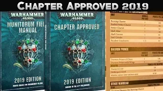 Chapter approved 2019, leaks and official Warhammer 40k Part 1