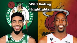 Wild Ending Highlights | Boston Celtics VS Miami Heat | January 24, 2023