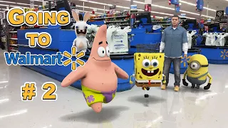 Going to Walmart (Part 2/4) - SpongeBob in real life