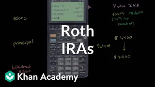 Roth IRAs | Finance & Capital Markets | Khan Academy