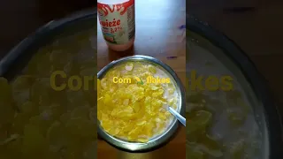 🌽 flakes#tasty#healthy#breakfast #eat and enjoy #subscribe #our channel #HimaManoj