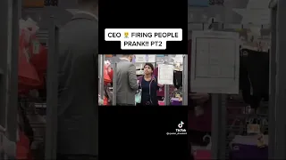 CEO fire employee at Walmart prank😭😭 #viral #walmart #prank #sad #games