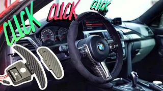 JQ Werks BMW Magnetic Paddle Shifters: A DIY Upgrade for Better Driving Experience