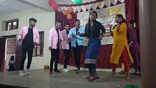 hey who r u song dance kirik party kannada/degree farewell day