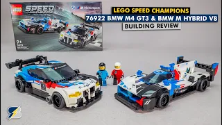 LEGO Speed Champions 76922 BMW M4 GT3 & BMW M Hybrid V8 detailed building review