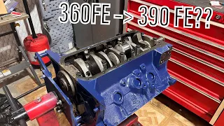 Turning A Ford 360 FE Into A 390 FE