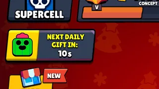 😱AAAAA! NEW GIFTS FROM SUPERCELL!!😍🎁 / Brawl Stars FREE REWARDS🍀|Concept