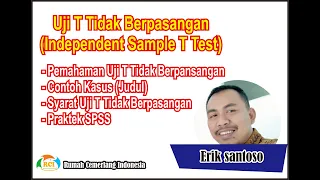 Cara Uji T Tidak Berpasangan (Independent Sample t Test) dengan SPSS Lengkap dan Syaratnya