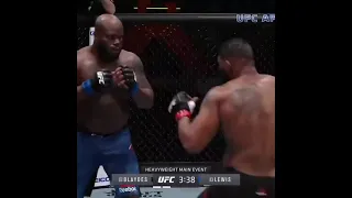 Derrick Lewis Ko's Curtis Blaydes Slow Mo HD