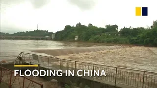 China: Yangtze River floods as first yellow alert of the year is issued