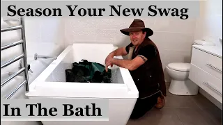 How To Season A Swag - ( No Hose Required )
