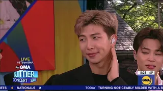 BTS (방탄소년단) Interview Speaking English - Good Morning America