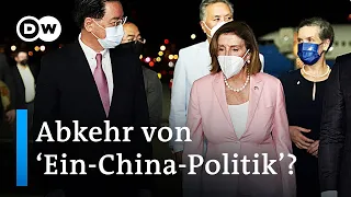 Trotz Drohungen aus Peking: US-Spitzenpolitikerin Nancy Pelosi trifft in Taiwan ein | DW Nachrichten