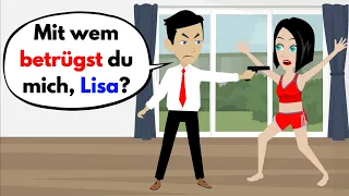 Deutsch lernen | Lisa betrügt mich | Wortschatz und wichtige Verben