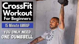 At Home CrossFit® Workout For Beginners (Modifications included)