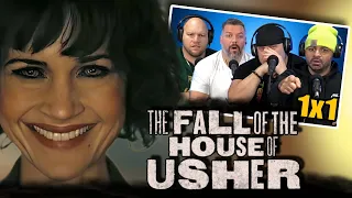 First time watching The Fall of the House of Usher reaction episode 1x1