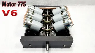 Chế Động Cơ V6 Motor 775