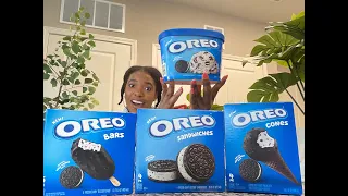 Oreo Ice Cream Taste Test #Oreos #OreosIceCream