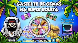 Gastei 7k de gemas na super roleta😱 Bomber Friends