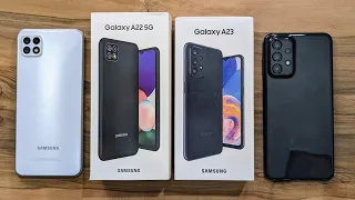 Samsung Galaxy A22 5G vs Samsung Galaxy A23 4G