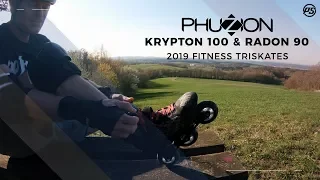 Powerslide Phuzion KRYPTON 100 & RADON 90 Fitness skates