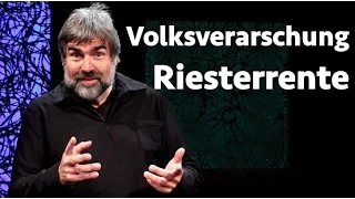 Mit Riesterrente in die Altersarmut    Volker Pispers