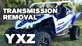 Yamaha YXZ1000R Transmission Removal