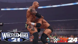 WWE 2K24 - Triple H Vs Batista - WWE Title | Wrestlemania 21 | PS5