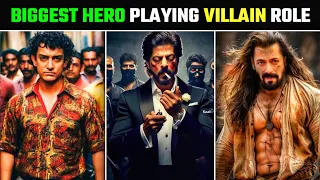 Top 10 BIGGEST Actor Playing Villain Roles In Upcoming Movies 2024-2025