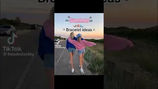 Summer bracelet ideas #aesthetic #makethisgoviral